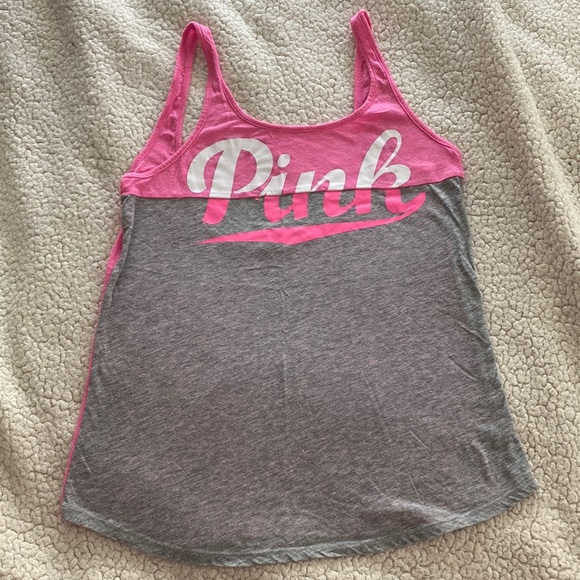 Vintage look pink tank - Picture 1 of 4